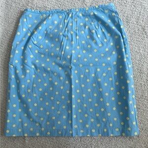 Casual Corner Blue Pencil Skirt Knee-Length Resort Wear
